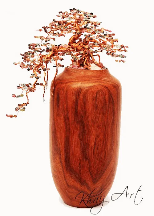 Lũa Bonsai Dây Đồng Đá Quý