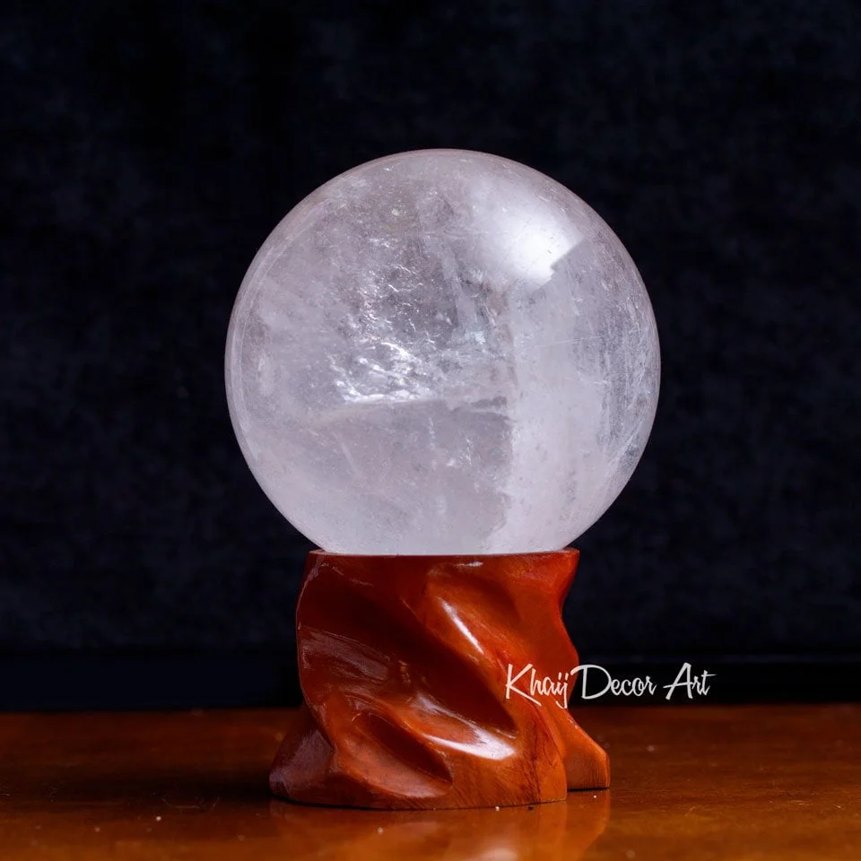 Quả Cầu Thạch Anh Trắng Thiên Nhiên PC1