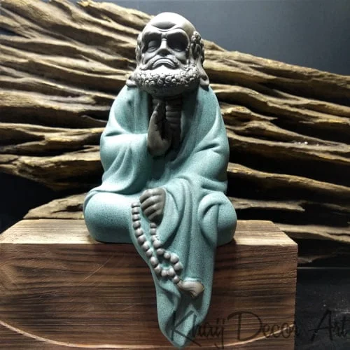 Alternative view of Tượng Gốm Đạt Ma Sư Tổ GS-121