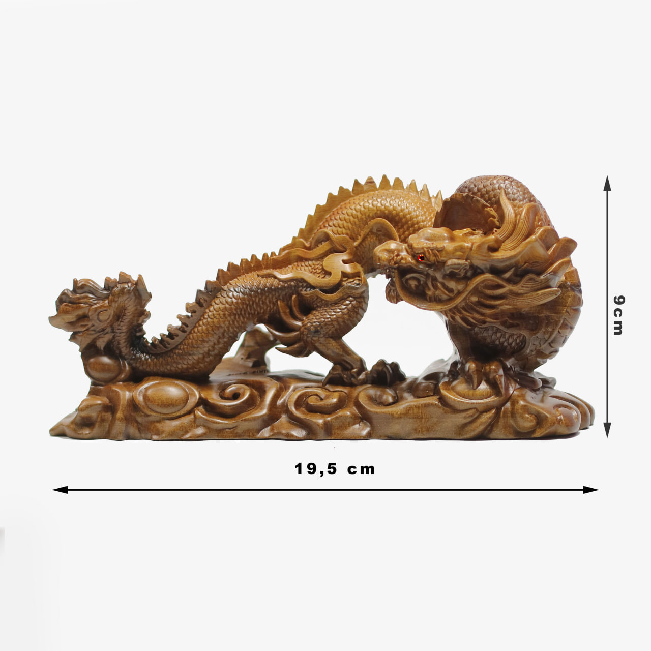 Tượng Rồng Gỗ Bách Tùng Tgw4