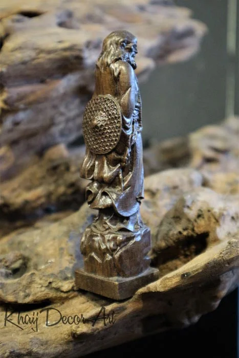 Alternative view of Tượng Đạt Ma Sư Tổ Trầm