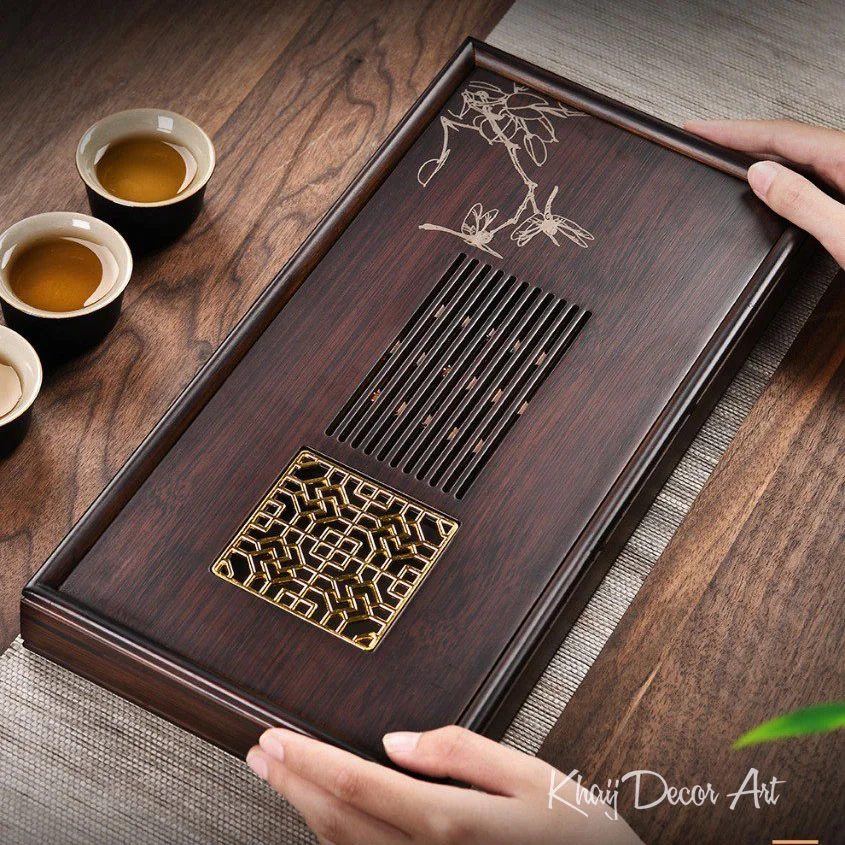 Khay Trà Hộp Bằng Tre Tự Nhiên - Nhiều Kích Thước KT055